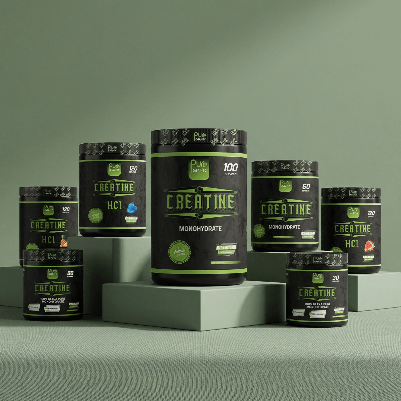 Creatine - Pureganic-eg