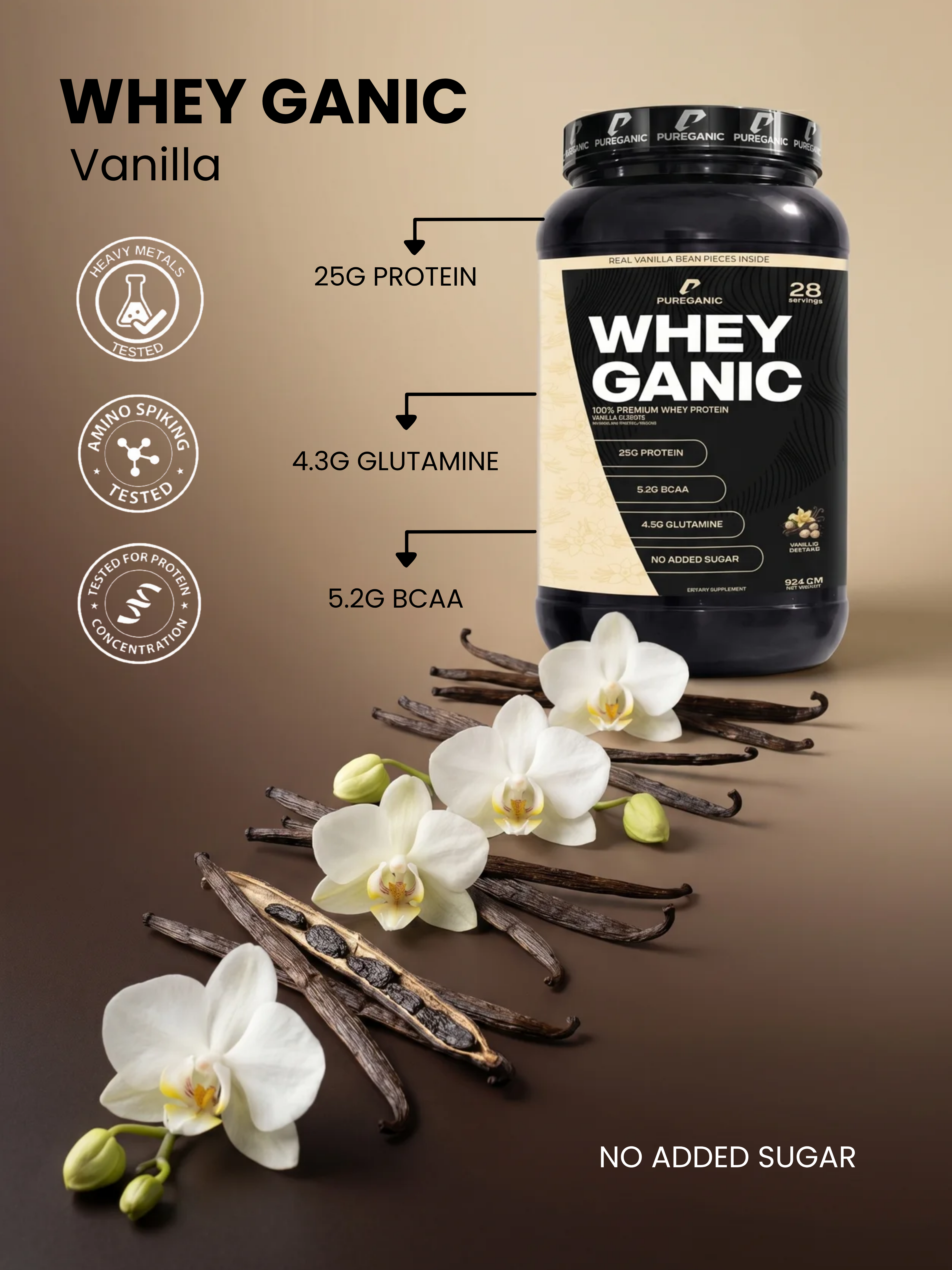 Whey Ganic Vanilla Essence Pureganic-eg