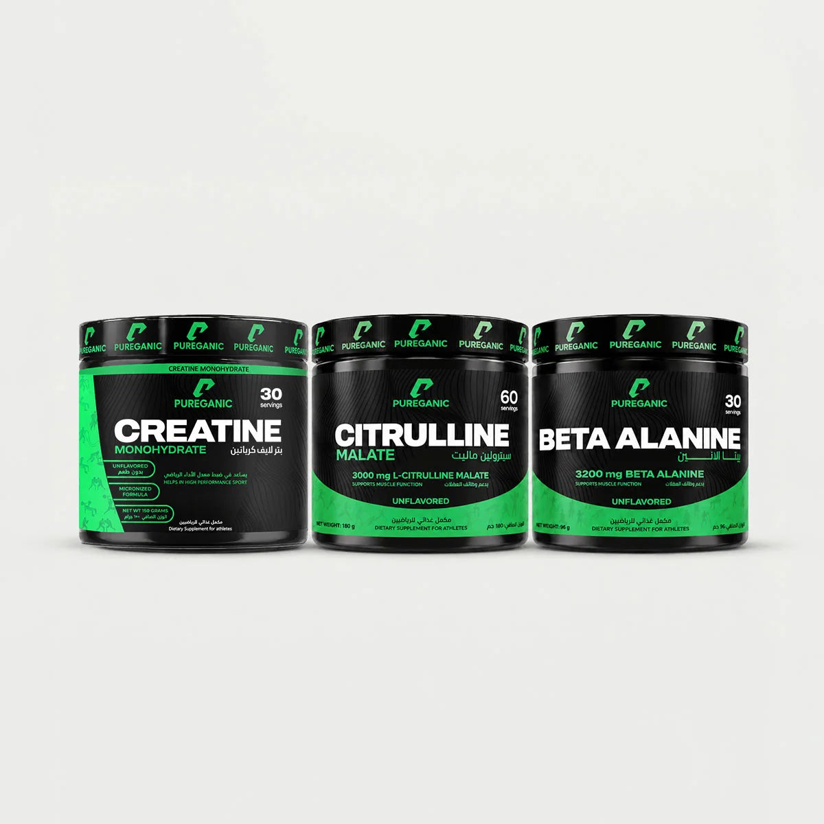Creatine Monohydrate 150gm + Citrulline 180gm + Beta Alanine