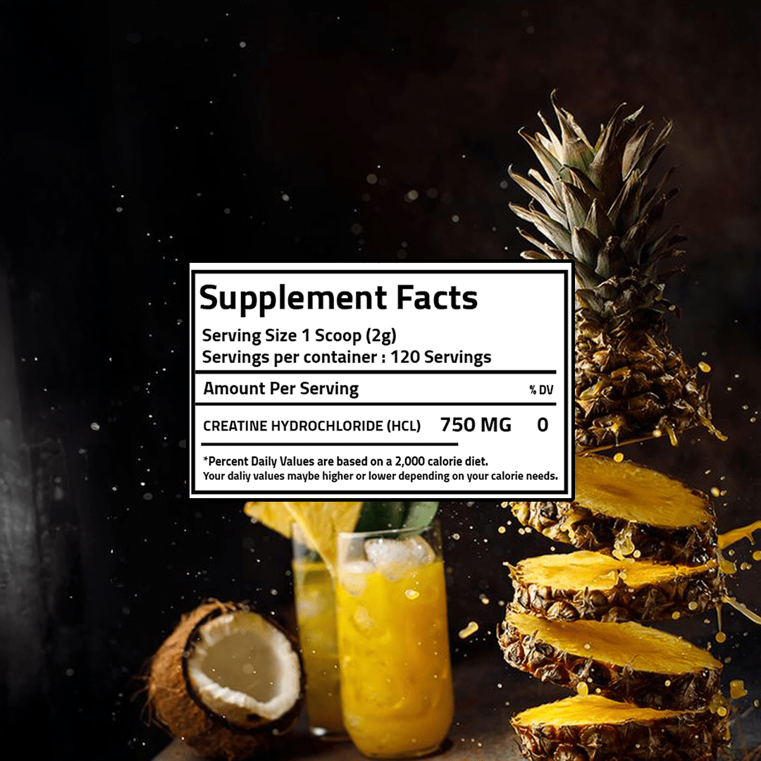 Creatine HCL - Pureganic - eg
