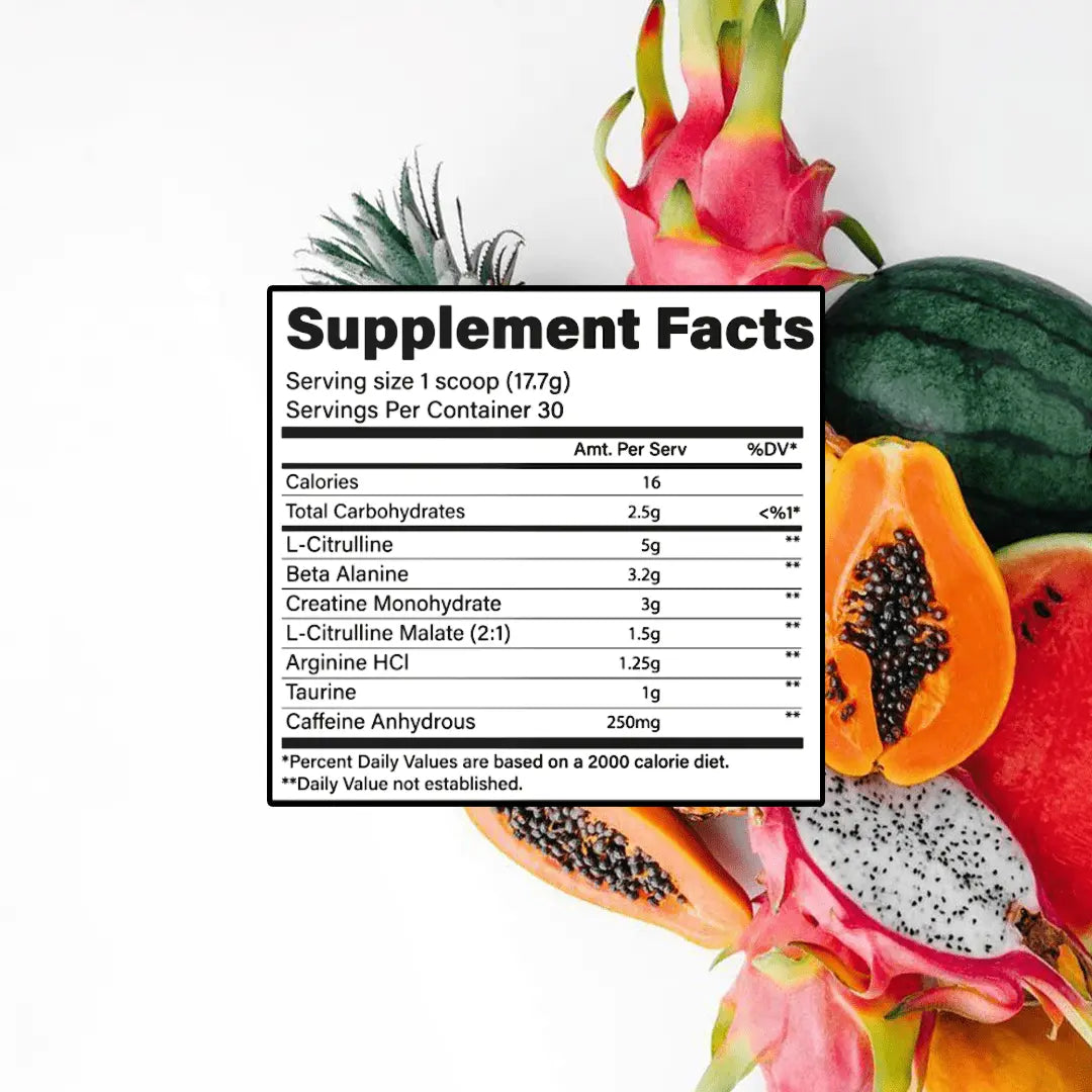 Pure Power - PreWorkout - Pureganic - eg