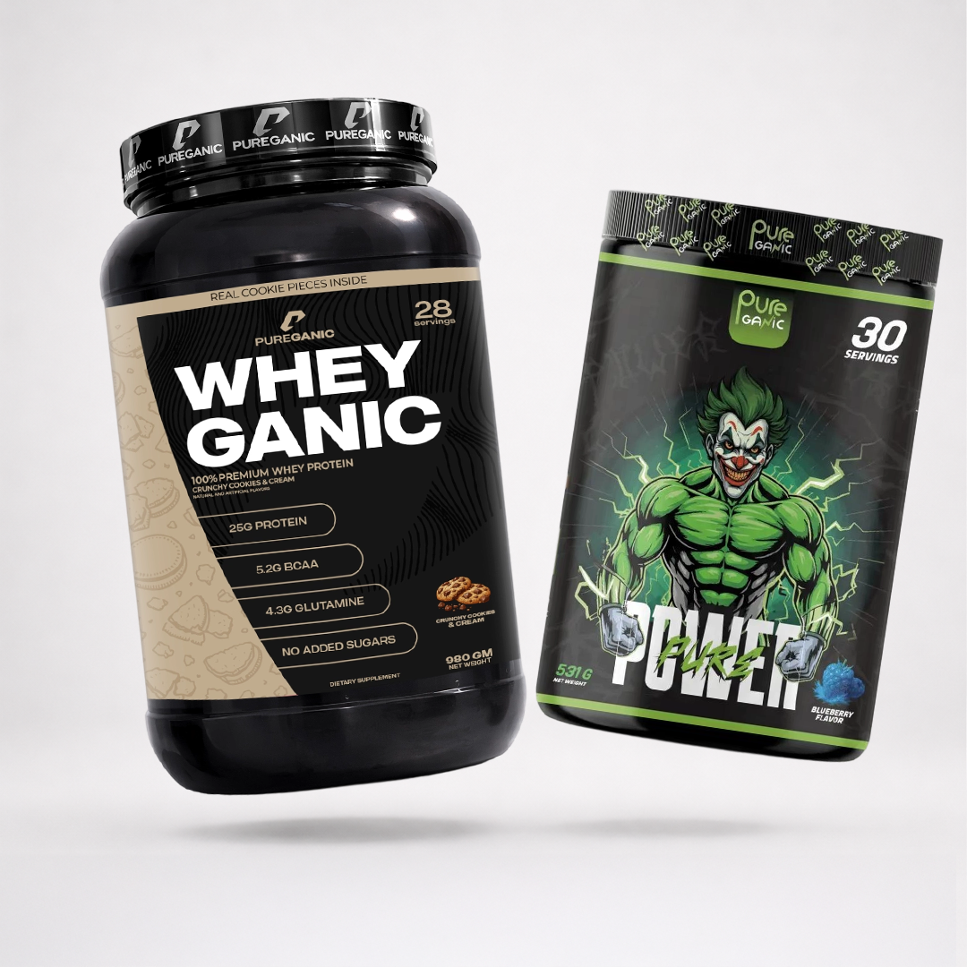 Whey Ganic + Pure Power